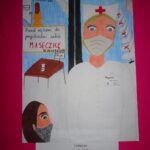 31.10.2020 Sandomierz. Prace, które wpłynęły na konkurs plastyczny organizowany przez Sandomierski Klub Amazonek / Grażyna Szlęzak-Wójcik / Radio Kielce