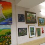 10.10.2020. Jędrzejów. Wystawa prac malarskich / Ewa Pociejowska-Gawęda / Radio Kielce