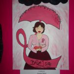 31.10.2020 Sandomierz. Prace, które wpłynęły na konkurs plastyczny organizowany przez Sandomierski Klub Amazonek / Grażyna Szlęzak-Wójcik / Radio Kielce