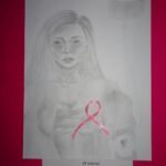 31.10.2020 Sandomierz. Prace, które wpłynęły na konkurs plastyczny organizowany przez Sandomierski Klub Amazonek / Grażyna Szlęzak-Wójcik / Radio Kielce