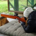 18.10.2020. Jędrzejów. Zawody strzeleckie na strzelnicy miejskiej / Ewa Pociejowska-Gawęda / Radio Kielce