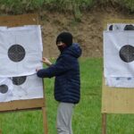 18.10.2020. Jędrzejów. Zawody strzeleckie na strzelnicy miejskiej / Ewa Pociejowska-Gawęda / Radio Kielce