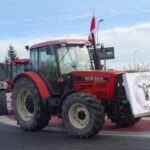 29.10.2020 Nagłowice. Protest rolników / Ewa Pociejowska-Gawęda / Radio Kielce