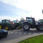 29.10.2020 Nagłowice. Protest rolników / Ewa Pociejowska-Gawęda / Radio Kielce