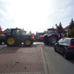 29.10.2020 Nagłowice. Protest rolników / Ewa Pociejowska-Gawęda / Radio Kielce
