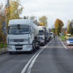 29.10.2020 Nagłowice. Protest rolników / Ewa Pociejowska-Gawęda / Radio Kielce