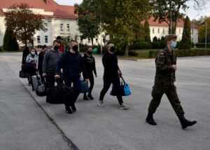 12.10.2020 Kielce. Wcielenie do 10. Świętokrzyskiej Brygady Obrony Terytorialnej / Marcin Kowal / ŚBOT