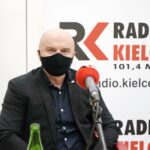 11.10.2020 Kielce. Studio Polityczne Radia Kielce. Na zdjęciu: Rafał Nowak – PiS / Jarosław Kubalski / Radio Kielce