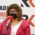 11.10.2020 Kielce. Studio Polityczne Radia Kielce. Na zdjęciu: Julia Polakowska – Konfederacja / Jarosław Kubalski / Radio Kielce