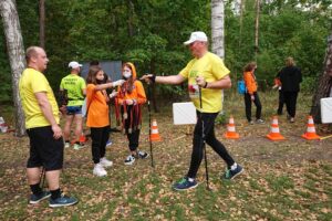 04.10.2020. Ostrowiec Świętokrzyski. 3. Ostrowiecki Półmaraton Leśny / Emilia Sitarska / Radio Kielce