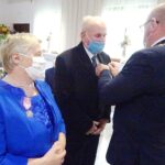 15.10.2020 Oksa. 50-lecie pożycia małżeńskiego. Leokadia i Wit Banasiewicz / Ewa Pociejowska-Gawęda / Radio Kielce