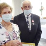 15.10.2020 Oksa. 50-lecie pożycia małżeńskiego. Halina i Zdzisław Maroń / Ewa Pociejowska-Gawęda / Radio Kielce