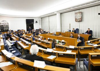 30.03.2020. warszawa. Posiedzenie Senatu RP / Senat RP / twitter