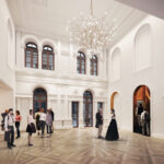 Koncepcja architektoniczna przebudowy Teatru im. Stefana Żeromskiego w Kielcach. Foyer / Teatr im. Stefana Żeromskiego