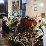 20.10.2020 Bieliny. Uroczystości pogrzebowe Alfredy Zawieruchy-Rubak / Jarosław Kubalski / Radio Kielce