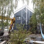 11.10.2020 Chmielnik. Budowa komisariatu policji / Jarosław Kubalski / Radio Kielce