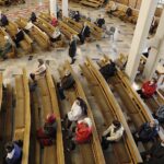 01.05.2020. Kielce. Msza św. w intencji Ojczyzny, Świata Pracy i Boże Miłosierdzie o ustanie epidemii koronawirusa / Jarosław Kubalski / Radio Kielce