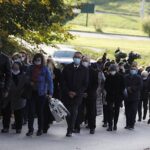 20.10.2020 Bieliny. Uroczystości pogrzebowe Alfredy Zawieruchy-Rubak / Jarosław Kubalski / Radio Kielce