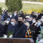 20.10.2020 Bieliny. Uroczystości pogrzebowe Alfredy Zawieruchy-Rubak / Jarosław Kubalski / Radio Kielce