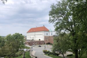 10.05.2020. Sandomierz. Muzeum Okręgowe. Zamek Królewski / Grażyna-Szlęzak-Wójcik / Radio Kielce