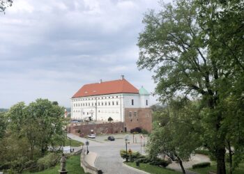10.05.2020. Sandomierz. Muzeum Okręgowe. Zamek Królewski / Grażyna-Szlęzak-Wójcik / Radio Kielce