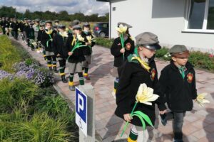 02.10.2020. Busko-Zdrój. Oddanie do użytku budynku hospicjum / Marta Gajda / Radio Kielce