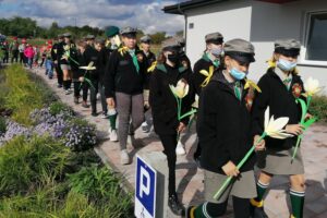 02.10.2020. Busko-Zdrój. Oddanie do użytku budynku hospicjum / Marta Gajda / Radio Kielce