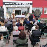 02.10.2020. Busko-Zdrój. Oddanie do użytku budynku hospicjum / Marta Gajda / Radio Kielce