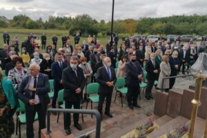 02.10.2020. Busko-Zdrój. Oddanie do użytku budynku hospicjum / Marta Gajda / Radio Kielce