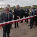 02.10.2020. Busko-Zdrój. Oddanie do użytku budynku hospicjum. Na zdjęciu: Adam Bodzioch – burmistrz Kazimierzy Wielkiej / Marta Gajda / Radio Kielce