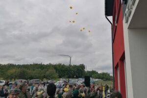 02.10.2020. Busko-Zdrój. Oddanie do użytku budynku hospicjum / Marta Gajda / Radio Kielce