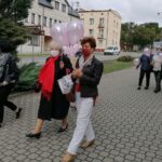 08.10.2020. Pińczów. III Marsz Różowej Wstążki / Marta Gajda / Radio Kielce