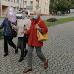 08.10.2020. Pińczów. III Marsz Różowej Wstążki / Marta Gajda / Radio Kielce