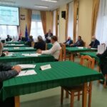 15.10.2020. Skalbmierz. Nadzwyczajna sesja rady miasta / Marta Gajda / Radio Kielce