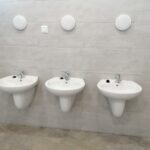 22.10.2020 Kazimierza Wielka. Prace przy modernizowanym targowisku miejskim przy ulicy Głowackiego / Marta Gajda / Radio Kielce