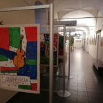 30.10.2020 Pińczów. Zaduszki jazzowe. Wystawa w PSCK w ramach 2. Międzynarodowego Konkursu Plakatu „We want jazz” / Marta Gajda / Radio Kielce