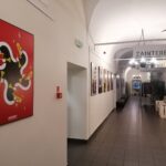 30.10.2020 Pińczów. Zaduszki jazzowe. Wystawa w PSCK w ramach 2. Międzynarodowego Konkursu Plakatu „We want jazz” / Marta Gajda / Radio Kielce