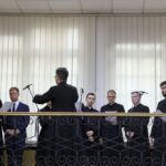 13.10.2020. Kielce. Inauguracja nowego roku akademickiego w WSD. Na zdjęciu: chór seminaryjny pod dyrekcją ks. Michała Olejarczyka / Piotr Kozłowski