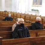 24.10.2020. Święty Krzyż. Uroczystości 70-lecia PTTK / Jarosław Kubalski / Radio Kielce