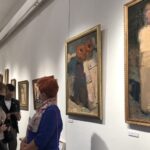 04.10.2020. Sandomierz. Wystawa prac Dominika Woźniaka / Grażyna-Szlęzak-Wójcik / Radio Kielce