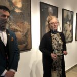 04.10.2020. Sandomierz. Wystawa prac Dominika Woźniaka / Grażyna-Szlęzak-Wójcik / Radio Kielce