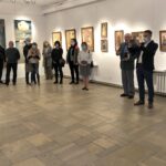 04.10.2020. Sandomierz. Wystawa prac Dominika Woźniaka / Grażyna-Szlęzak-Wójcik / Radio Kielce