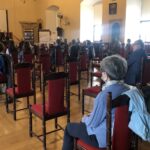 03.10.2020. Sandomierz. Spotkanie z cyklu „Pamięci Sandomierskich Kolumbów” / Grażyna Szlęzak-Wójcik / Radio Kielce