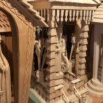 16.10.2020. Trześnia. Jan Puk został laureatem tegorocznej edycji nagrody "Gwiozda Łowicka". Rzeźby artysty / Grażyna-Szlęzak-Wójcik / Radio Kielce