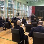 14.10.2020. Sandomierz. 100-lecie Zespołu Szkół Centrum Kształcenia Rolniczego / Grażyna Szlęzak-Wójcik / Radio Kielce