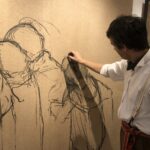 16.10.2020. Sandomierz. Sesja autorska  łódzkiego artysty Dominika Woźniaka / Grażyna-Szlęzak-Wójcik / Radio Kielce