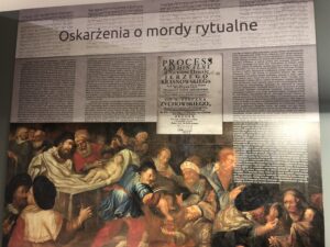 23.10.2020 Sandomierz. Wystawa „Nieobecni - z dziejów społeczności żydowskiej w Sandomierzu” / Grażyna Szlęzak-Wójcik / Radio Kielce