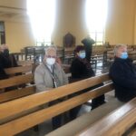 25.10.2020 Nadbrzezie. Uroczystość poświęcenia tablic patrona mostu na Wiśle, bł. ks. Jerzego Popiełuszki / Grażyna Szlęzak-Wójcik / Radio Kielce