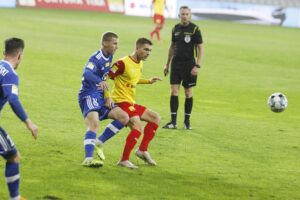 30.09.2020. Kielce. Fortuna 1. liga. Mecz Korona Kielce - Bruk Bet Termalica Nieciecza / Jarosław Kubalski / Radio Kielce