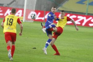 30.09.2020. Kielce. Fortuna 1. liga. Mecz Korona Kielce - Bruk Bet Termalica Nieciecza / Jarosław Kubalski / Radio Kielce